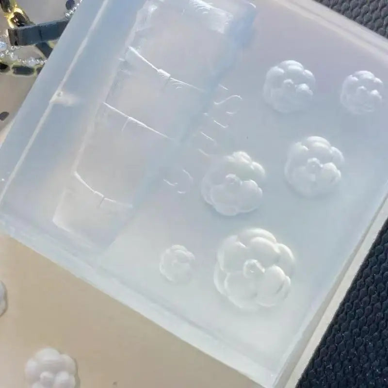 3D Silicone Nail Mold – Bowknot & Camellia Flower Nail Art