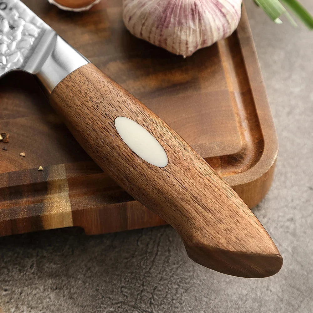 XINZUO 10-Inch Damascus Carving Knife | 67-Layer AUS10 Steel