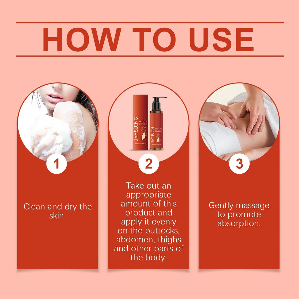 Jaysuing Body Firming Massage Oil – Moisturizing & Tightening