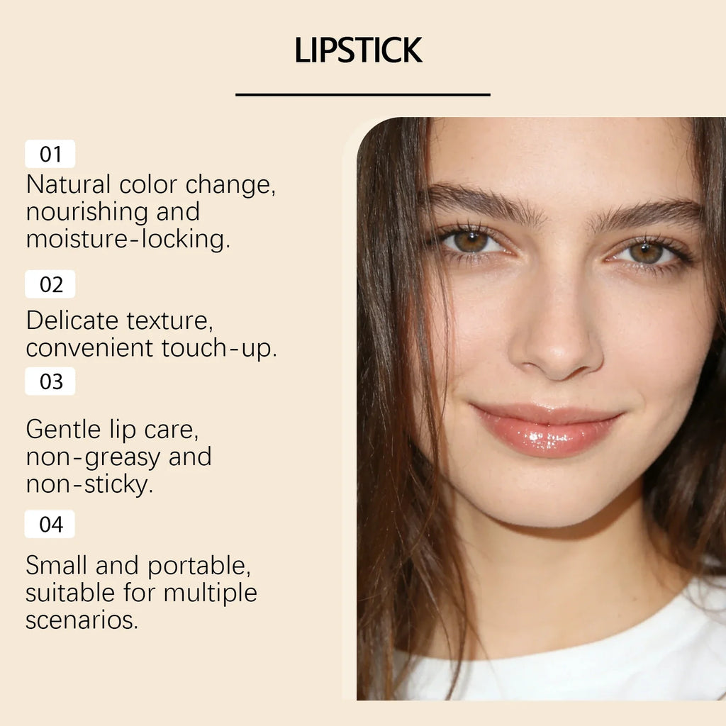 Gold Foil pH Color Changing Lip Balm | Moisturizing Lip Gloss