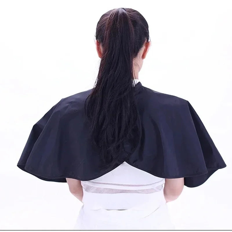 Black Waterproof Hair Cutting Cape | Salon & Barber Cloth Wrap