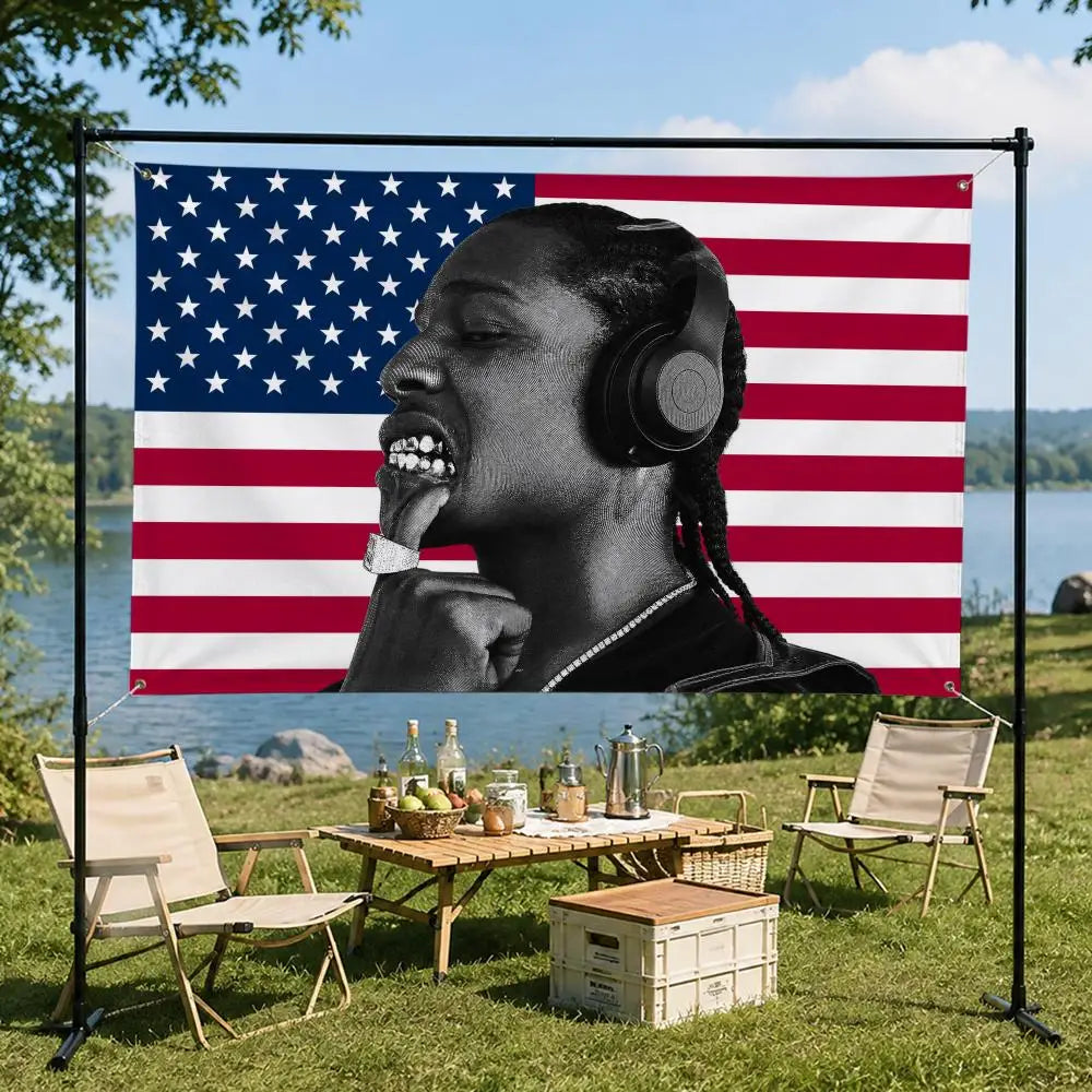A$AP Rocky Decorative Flag Banner – Garden, Porch & Home Decor