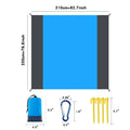 Waterproof Foldable Beach Blanket – Portable Outdoor Picnic Mat