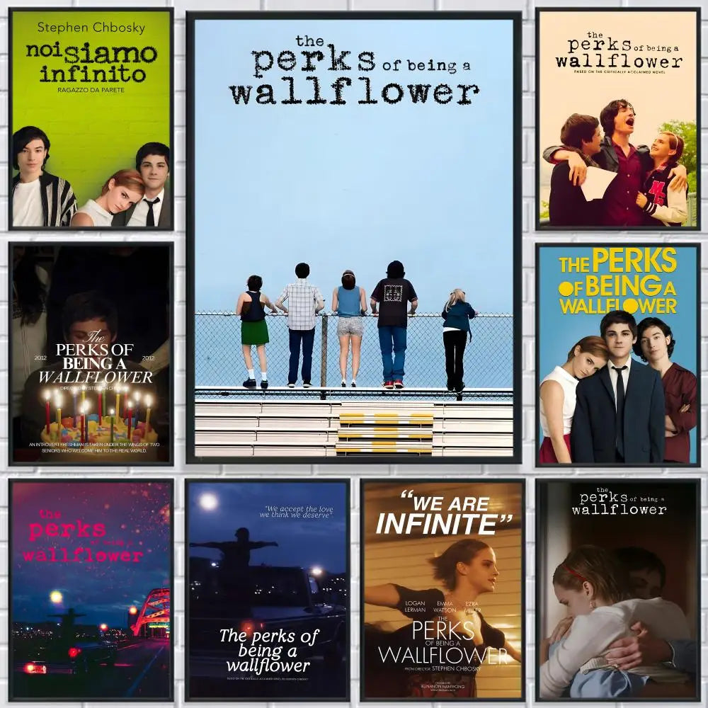 Perks of Being a Wallflower Poster – HD Self-Adhesive Wall Art