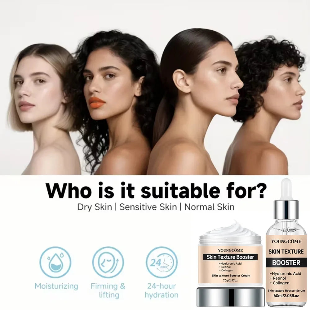 YOUNGCOME 2-Piece Face Cream & Essence Set | Hyaluronic Acid