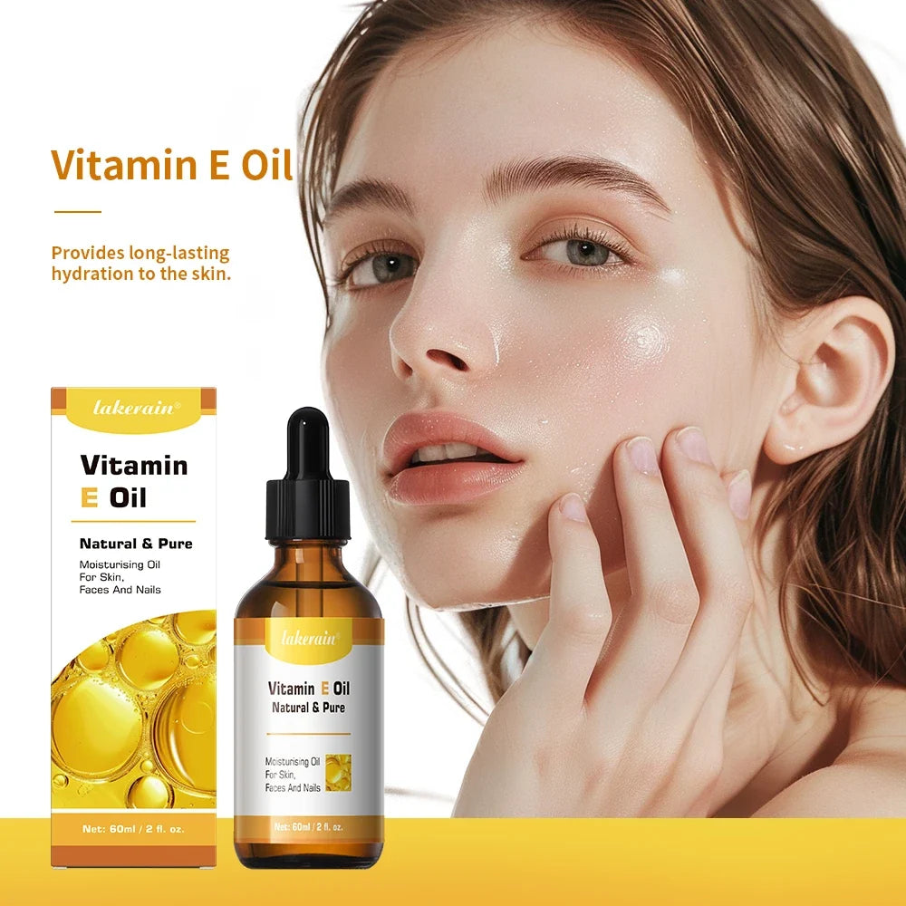 Vitamin E Oil Blend Natural Hexane Provides Intense Moisturization