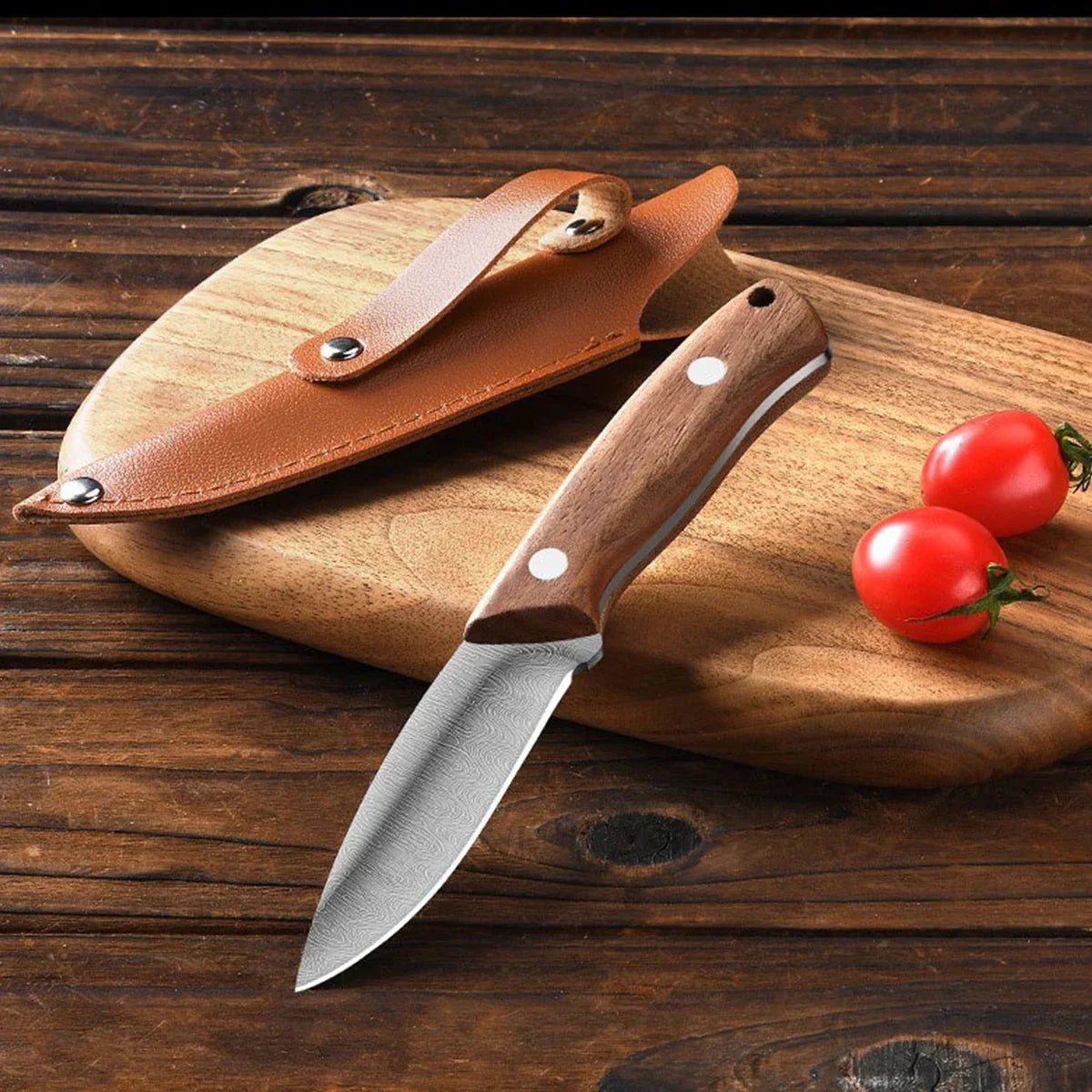 SHENJIU Wooden Handle Multi-Purpose Knife – Steak & Paring