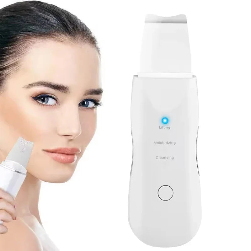Ultrasonic Pore Scrubber – Blackhead Removal & Skin Peeling Tool