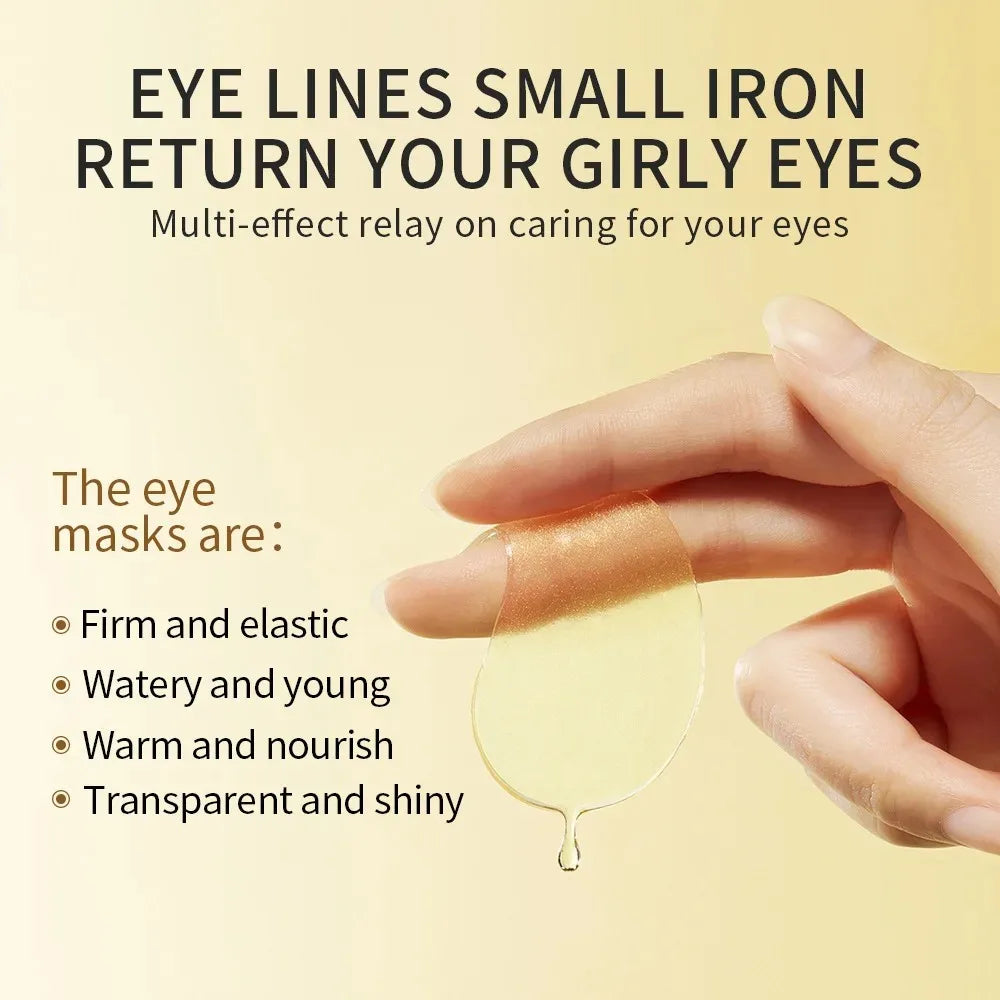 Avocado Golden Collagen Eye Mask Anti Dark Circles Removal Bags