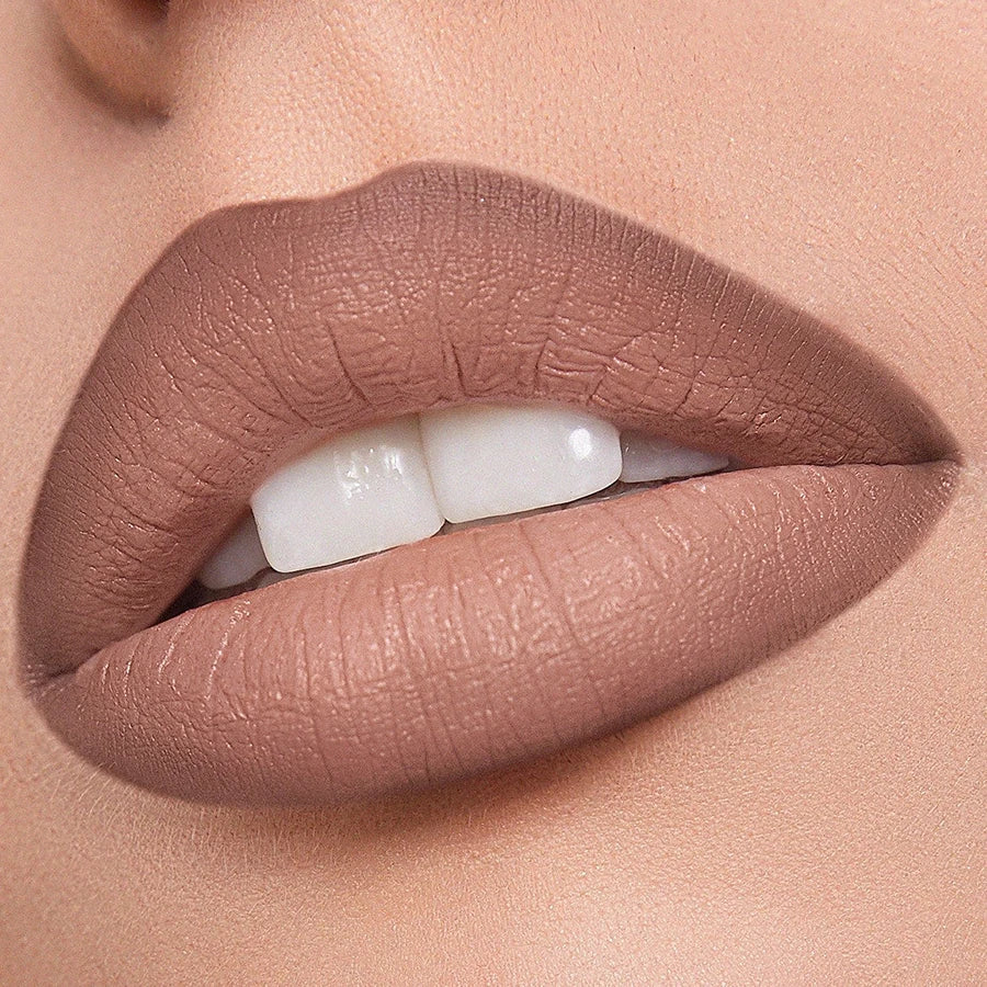 KAFURUX Matte Waterproof Lip Liner & Lipstick Pen | Brown