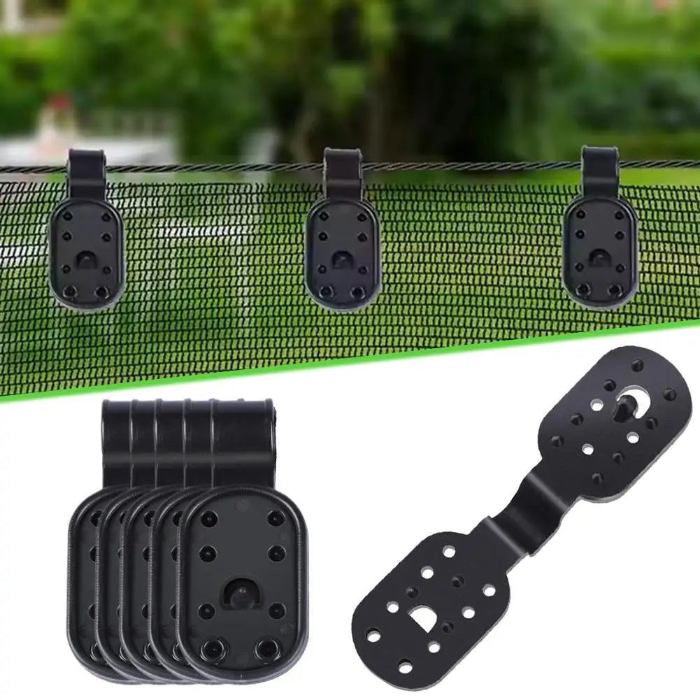 Shade Cloth Clips Outdoor Lock Grip Plastic Sunshade Netting Fastener