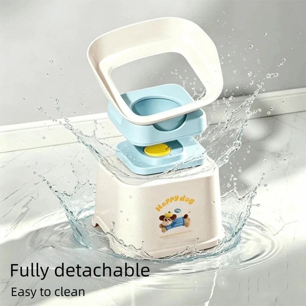 Spill-Proof Dog Floating Water Bowl | Non-Slip Large Capacity