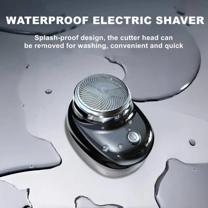 Rechargeable Mini Electric Shaver | Portable Wet/Dry USB-C Razor
