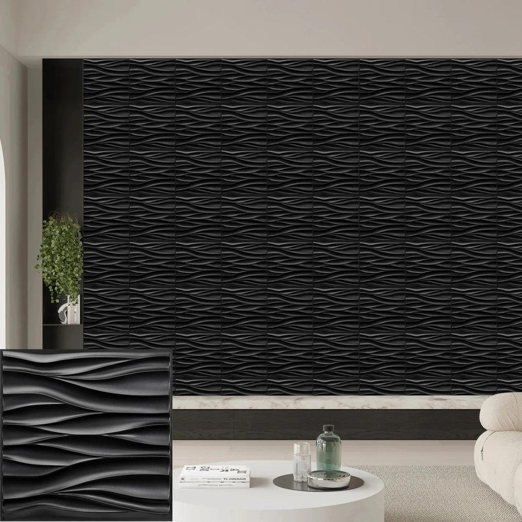 20 3D Pvc Wall Panels Indoor Decoration Living Room Hall Bedroom