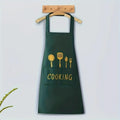 Versatile Durable PVC Cooking Apron Adjustable Kitchen Coffee Bar