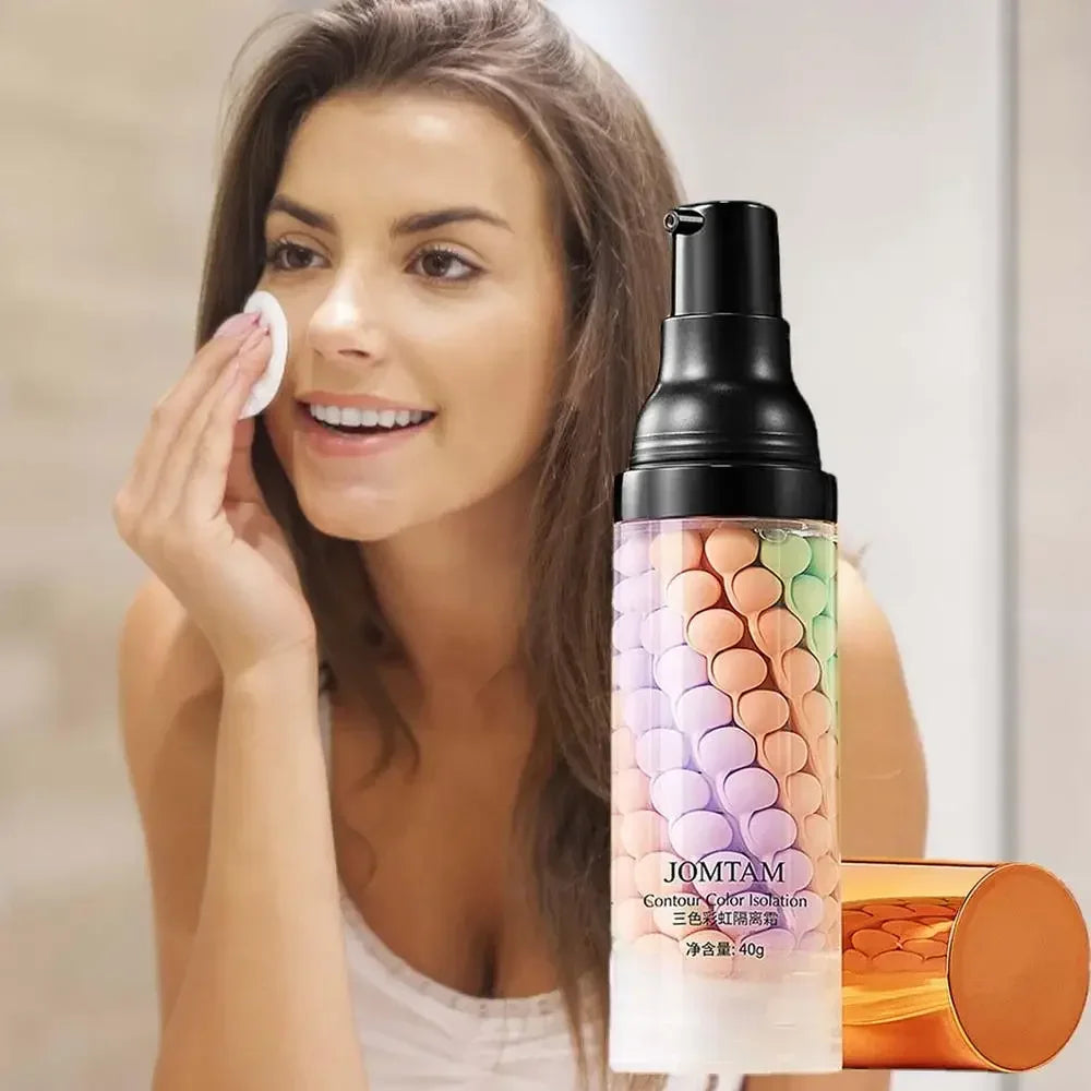 SADOER 3-Color Correcting Moisturizing Primer Cream 40g