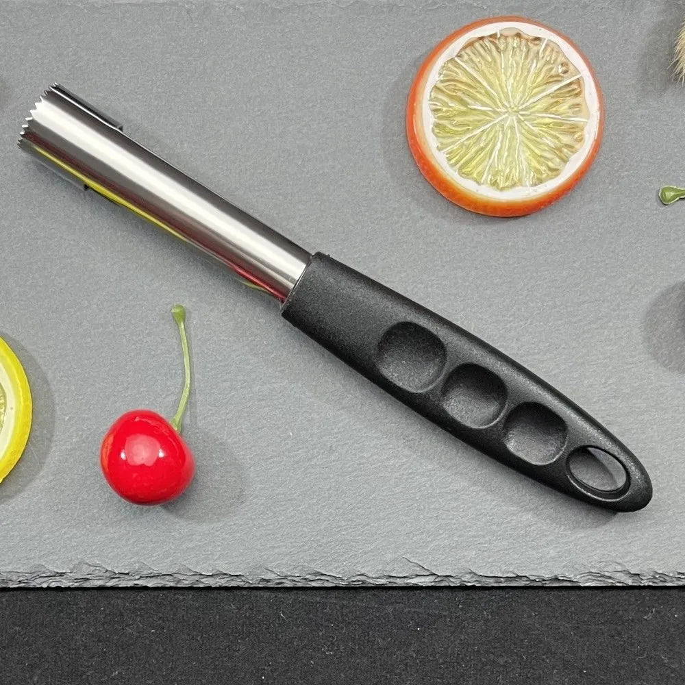 Stainless Steel Fruit Corer & Pitter Set of 2 | Kitchen Tool