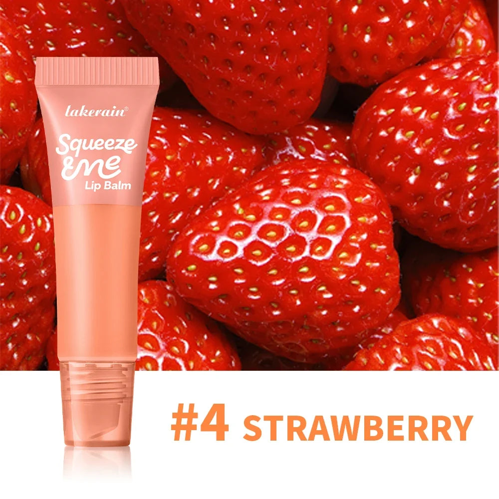 Hyaluronic Acid Lip Gloss – Sheer Strawberry Plumping Balm