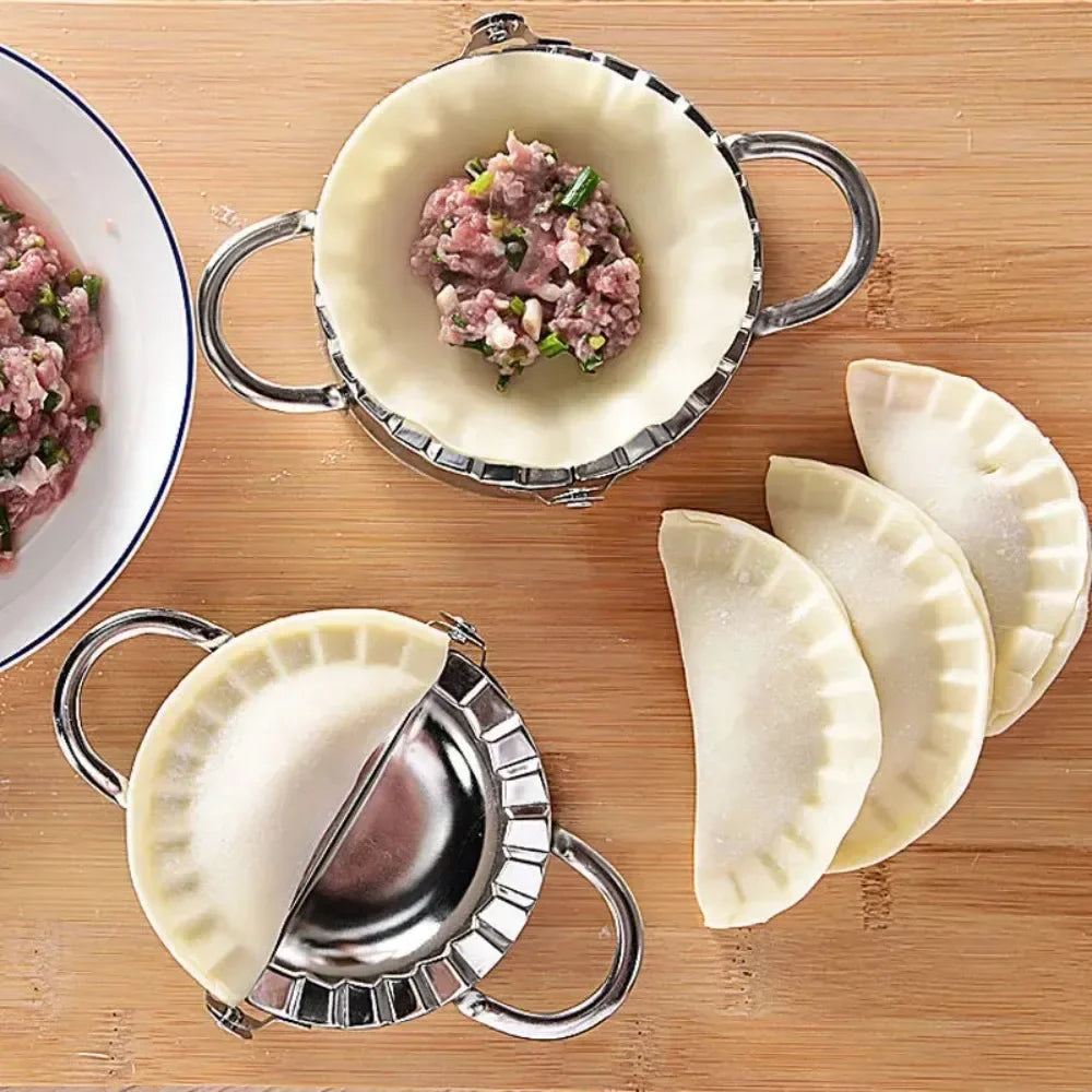 Stainless Steel Dumpling Maker Press | Ravioli & Pierogi Mold