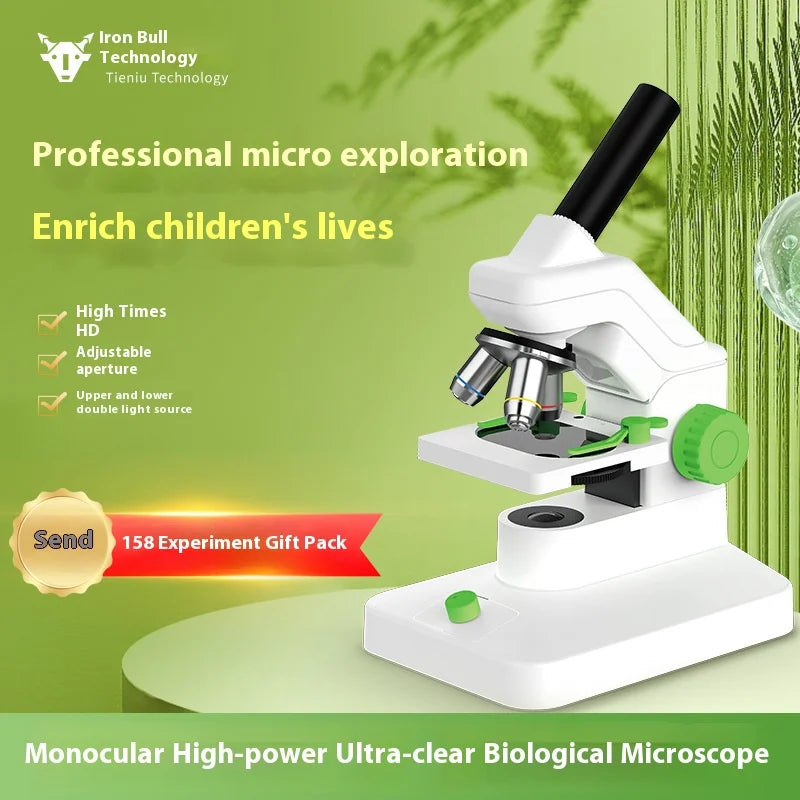 Kids WiFi Digital Microscope – HD 500X Science Learning Tool