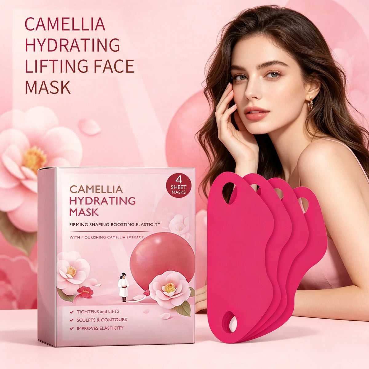 V-Line Lifting Face Mask – Firming Chin Contouring Patches