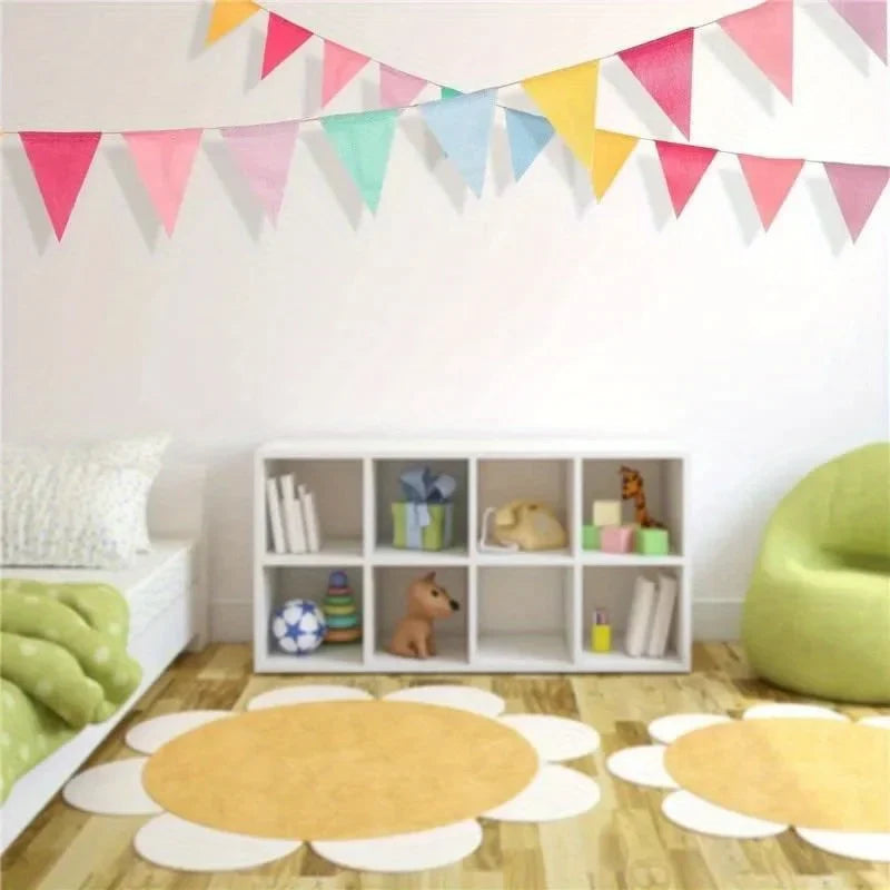 Colorful Pennant Flag Bunting | Holiday & Party Decoration