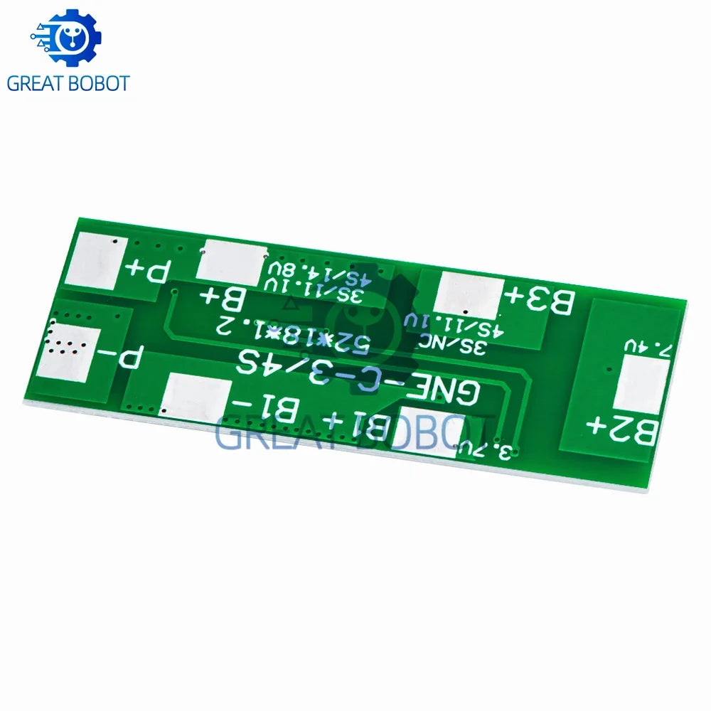4S 8A BMS Li-ion Battery Protection Board – 14.8V Charger Module