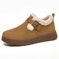 Women's Winter Plush Cotton Ankle Boots | Cozy Slip-On