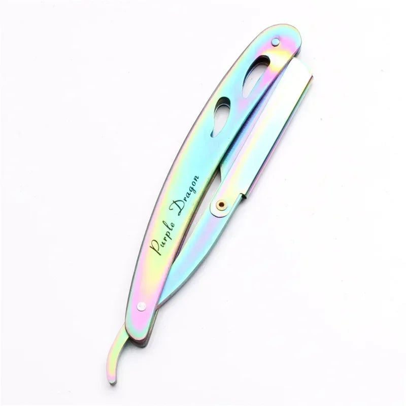 Stainless Steel Folding Straight Razor | Precision Shaving Tool