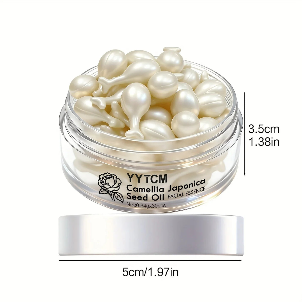 Camellia Seed Oil Capsules – Retinol, Squalane & Niacinamide Serum