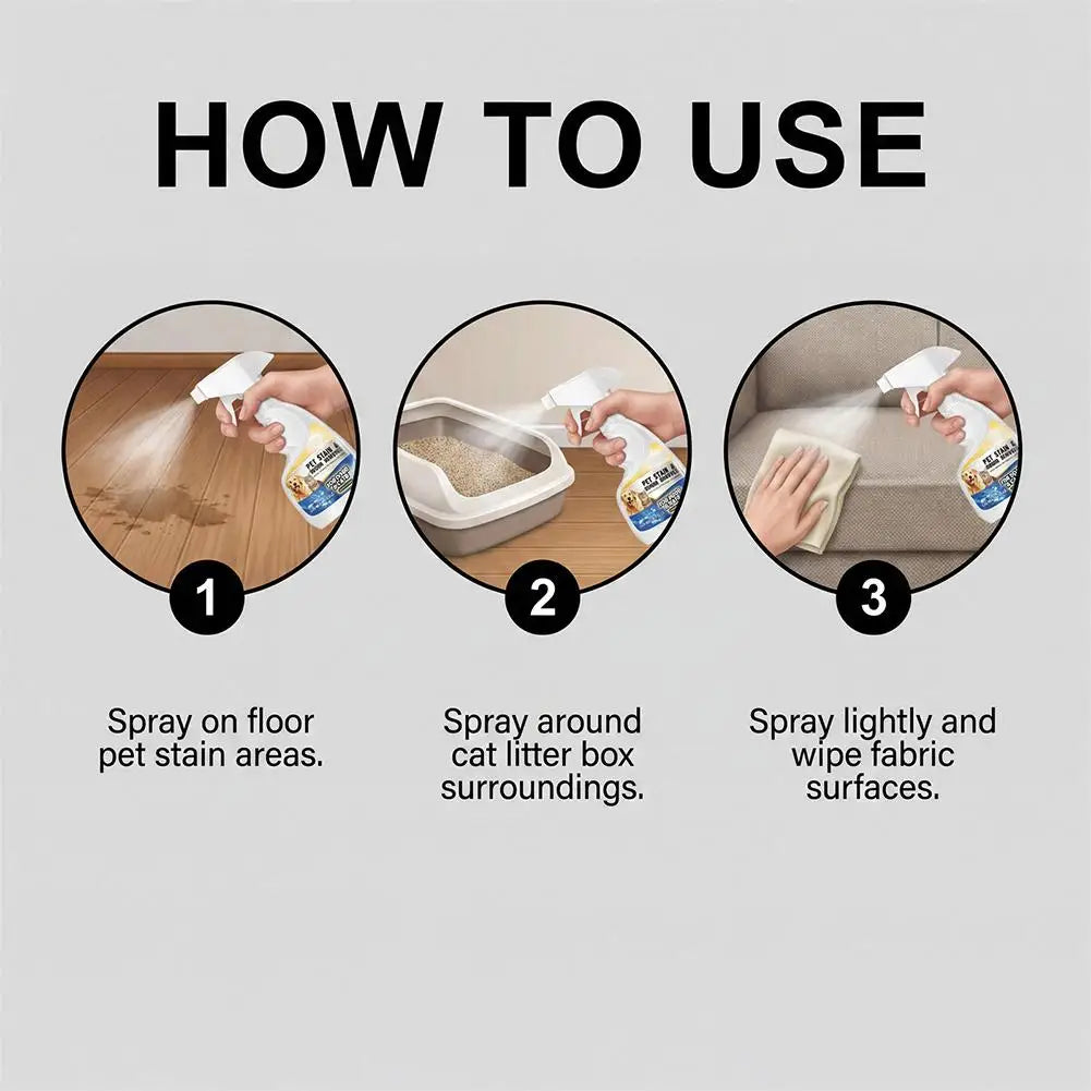 Gentle Healthy Remove Dogs Cats Urine Smell Household Floor Cleaner