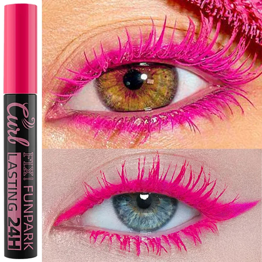 FUNPARK 9-Color Waterproof Mascara – Curling & Lengthening