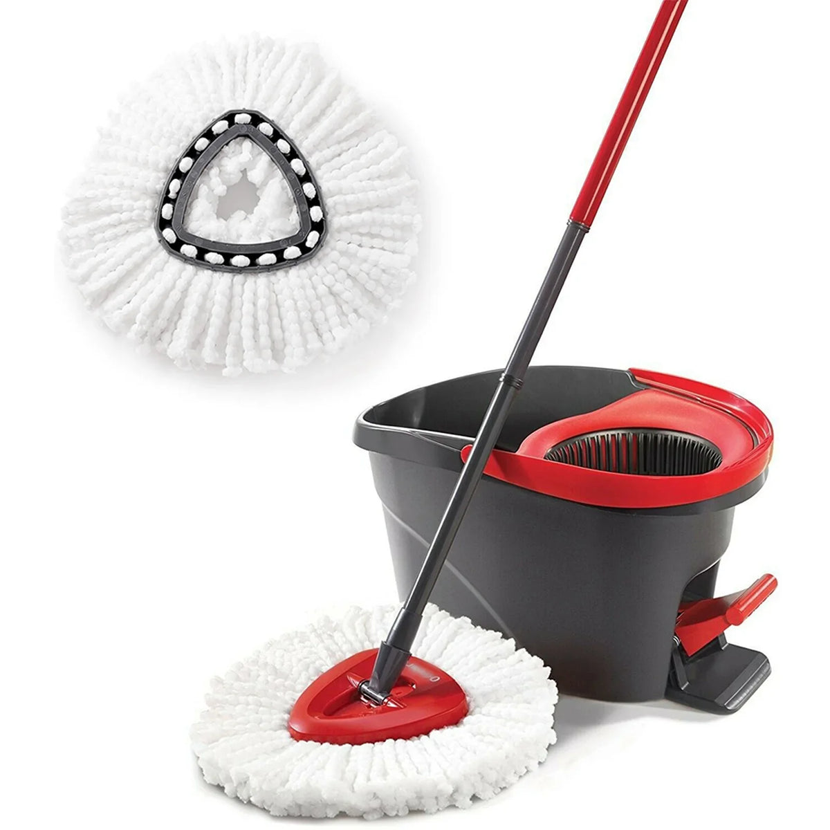 Microfiber Spin Mop Replacement Head | 360° Easy Wring Refill