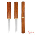 Stainless Steel Double-Edged Fixed Blade Pocket Knife – Outdoor EDC