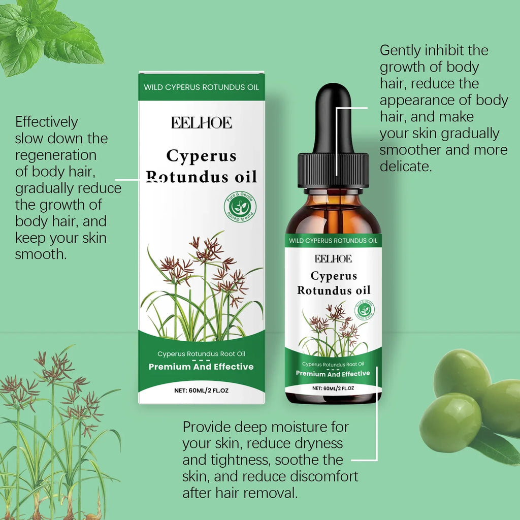 Eelhoe Cyperus Rotundus Hair Inhibitor Oil Serum 60ml