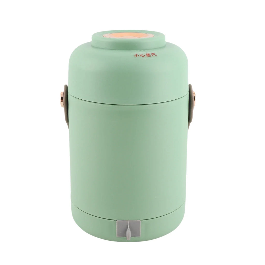Portable Electric Pot 500W Travel Cooking Stainless Steel Mini