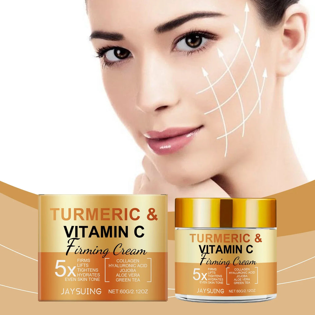 Turmeric Vitamin C Face Cream – Anti-Aging & Firming 60g