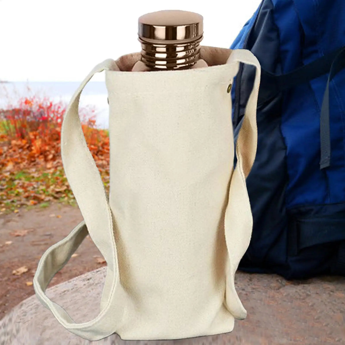 Copper Water Bottle 27oz – Leakproof Insulated Travel Cup