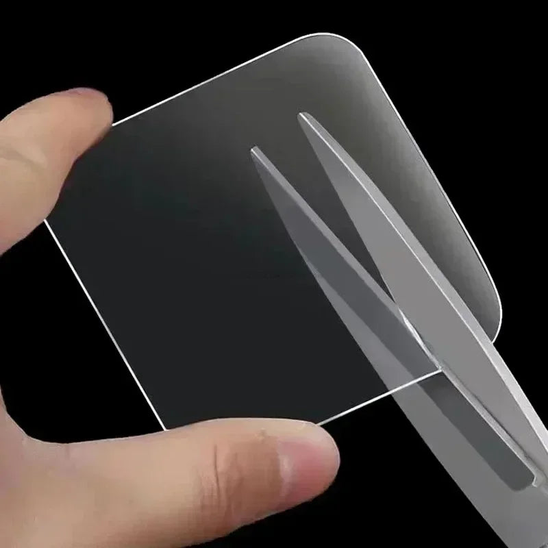 Nano Double-Sided Tape Squares – Waterproof Transparent 60mm