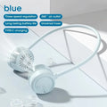 360° Bendable Bladeless Neck Fan – 3-Speed Rechargeable Cooling