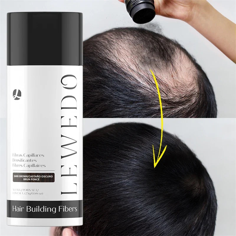LEWEDO Keratin Hair Fiber Powder 25g – Instant Volume & Thickness