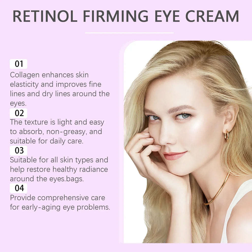 Retinol Eye Cream – Dark Circles, Puffiness & Fine Lines