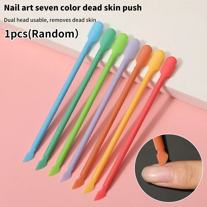 Double-Ended ABS Cuticle Pusher | Manicure Pedicure Tool