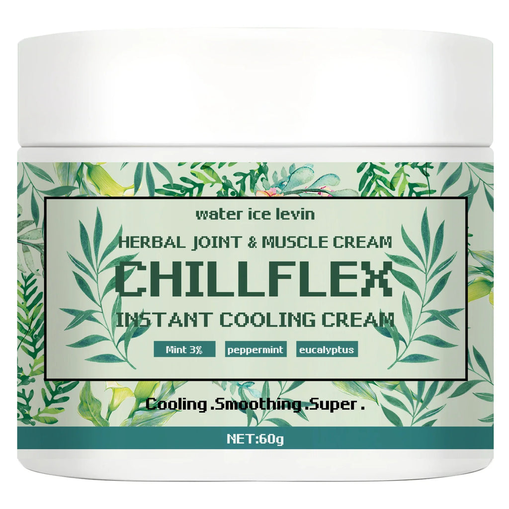 CHILLFLEH Cooling Cream – Mint & Eucalyptus Body Cream 60g