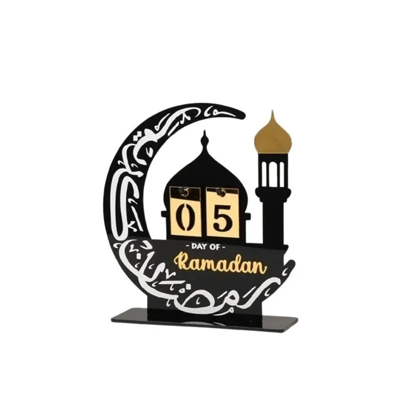 2026 DIY Eid Acrylic Countdown Calendar | Ramadan Decor