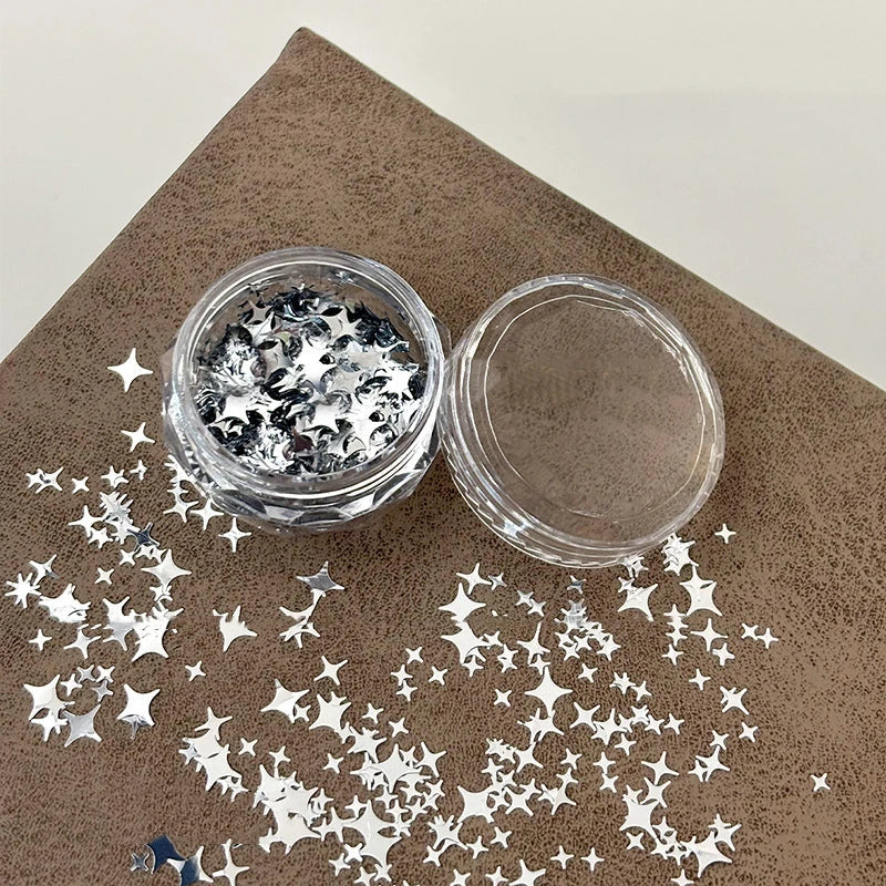 Nail Art Star Glitter Sequins – Sparkly DIY Flakes & Decorations