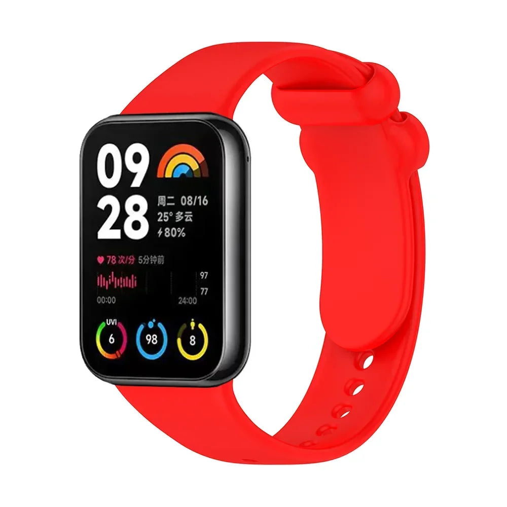 Silicone Strap & Case for Xiaomi Mi Band 8 Pro – Sports Band