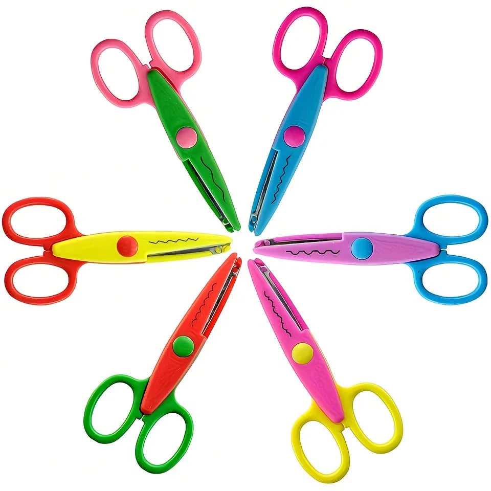 DIY Decorative Lace Scissors – Safe Art Craft Scissors for Kids