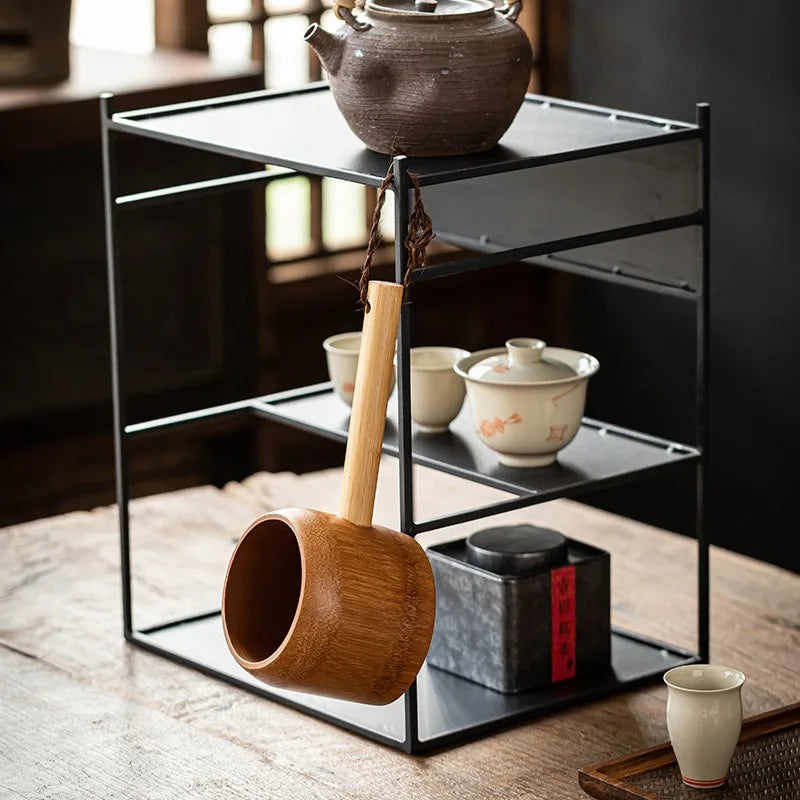 Bamboo Soup Ladle 400ml – Japanese Style Water Scoop Spoon