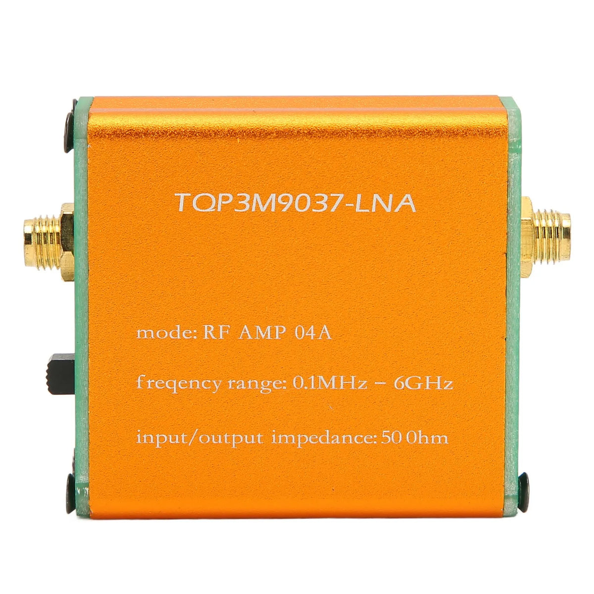 0.1MHz–6GHz 20dB LNA RF Low Noise Amplifier Preamplifier Module